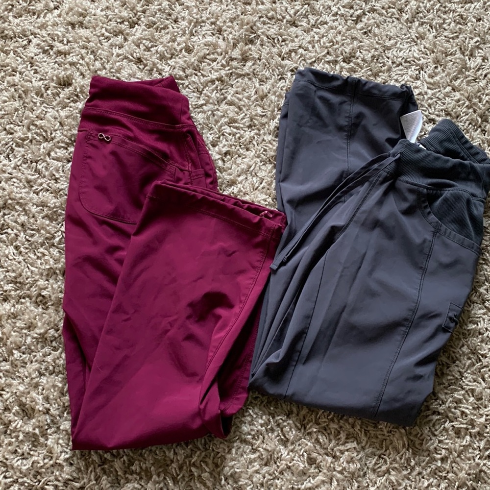 Cherokee infinite draw string XXS Petite scrub pants